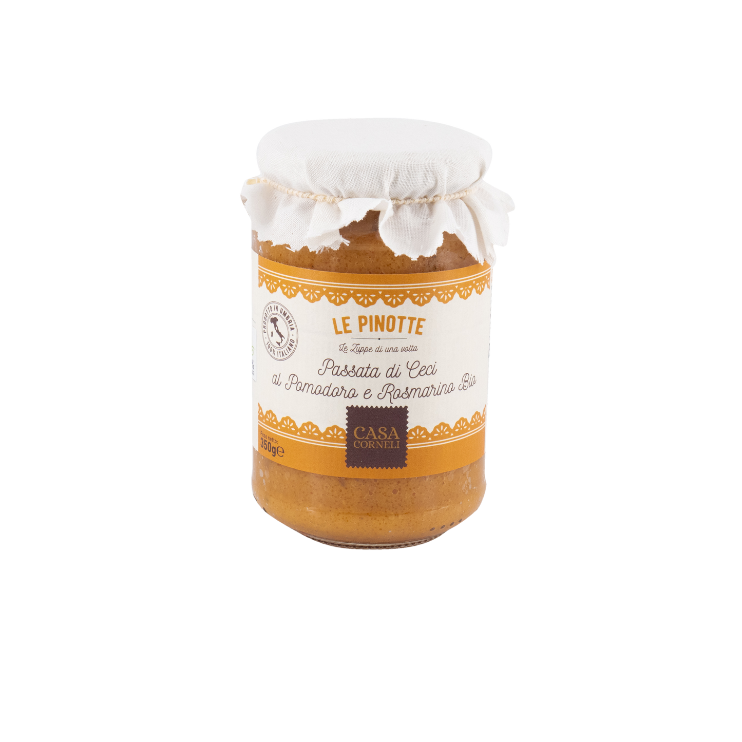 Passata di ceci al pomodoro e rosmarino Bio