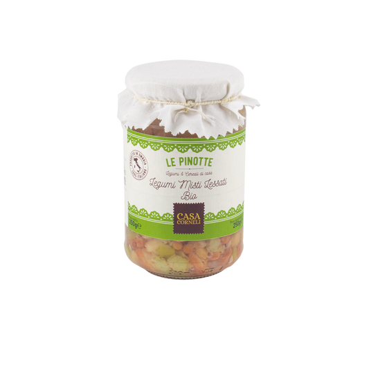 Legumi misti lessati al naturale